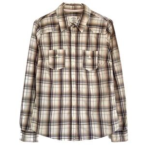 Checkered Pastel Plaid Modern Pocket Shirt